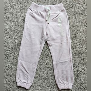 NWT Gap girls pale pink joggers, size XS (4/5)